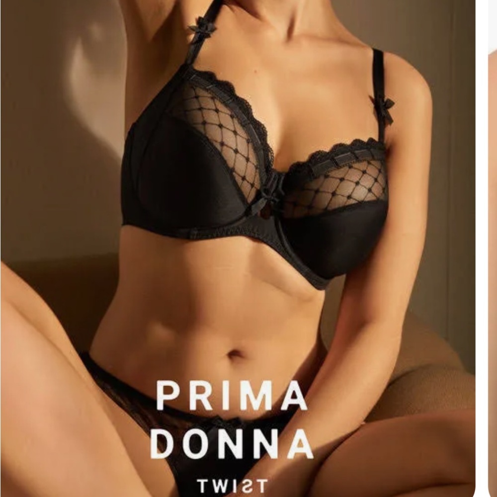 Prima Donna A La Folie Full Cup Black Lace Bra